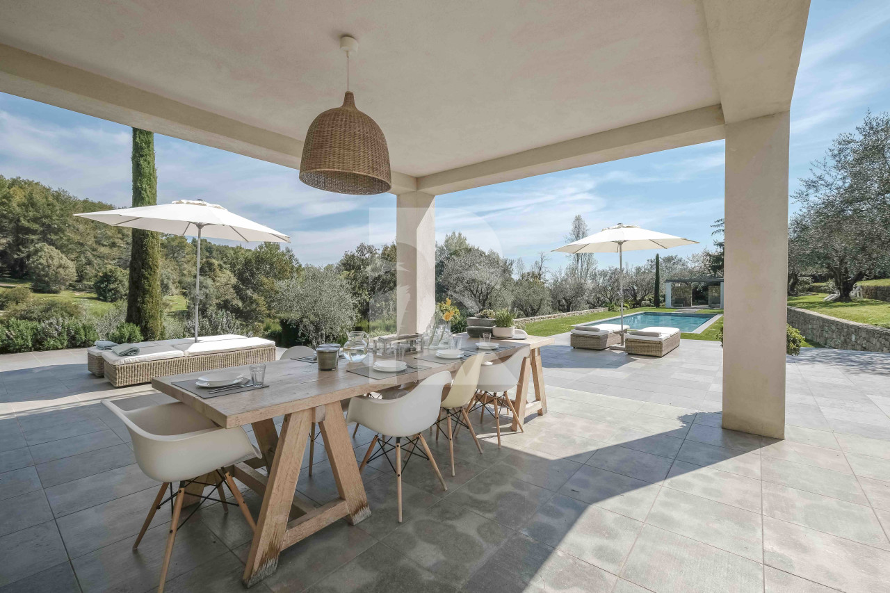 villa in Châteauneuf-Grasse : Rent wonderful modern villa located in very peaceful surroundings close to Valbonne - Photo 12