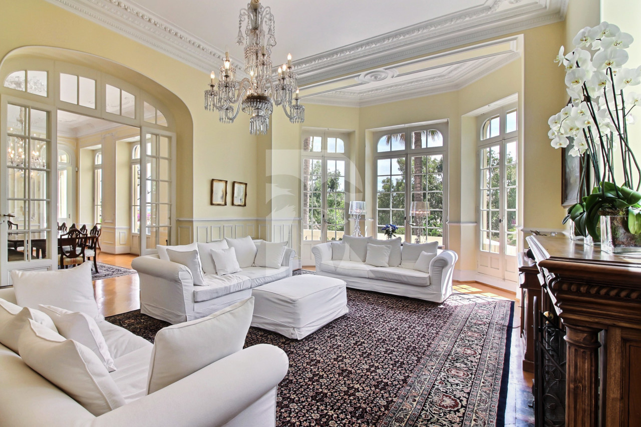 villa in Cannes : Rent wonderful 8 bedroom Belle Epoque villa within walking distance to Palais des Festivals - Photo 9