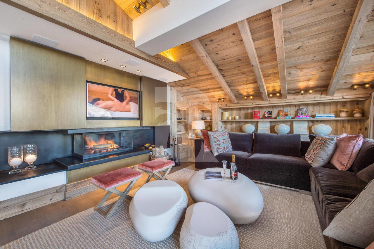 villa in Courchevel : Rent a Wonderful chalet in the most prestigious area of Courchevel. - Photo 5
