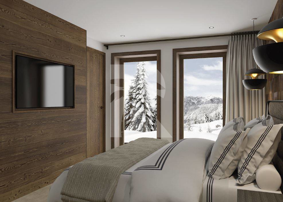 villa in Megève : Rent this 5 luxury bedrooms chalet in Mont d'arbors - Photo 4