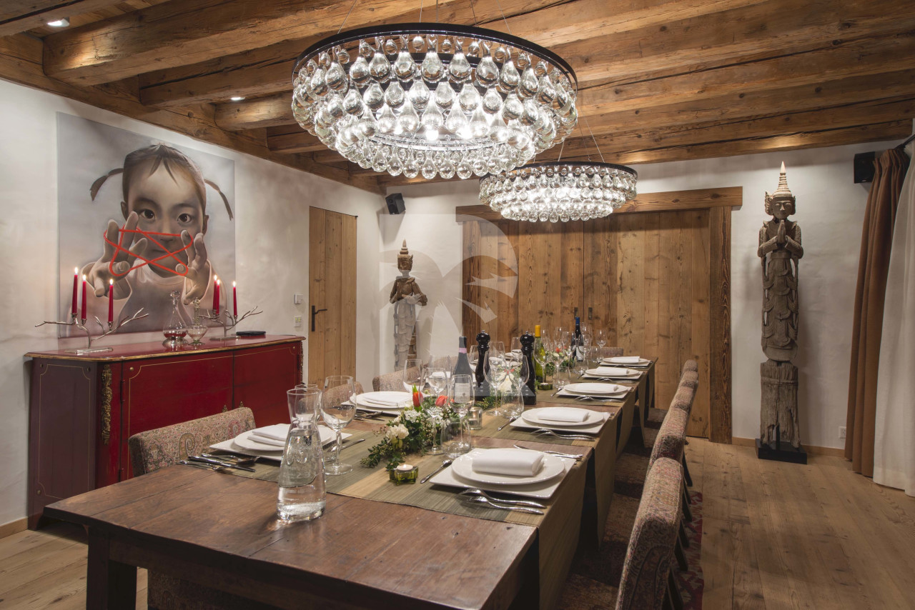 villa in Verbier : Rent this impressive luxury Verbier in the heart of the village - Photo 6