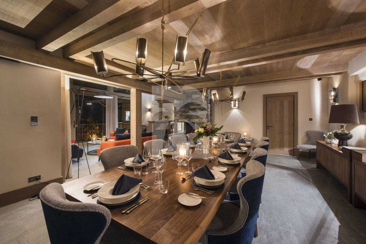 villa in Méribel : Rent one of the most luxury chalet in Meribel - Photo 8
