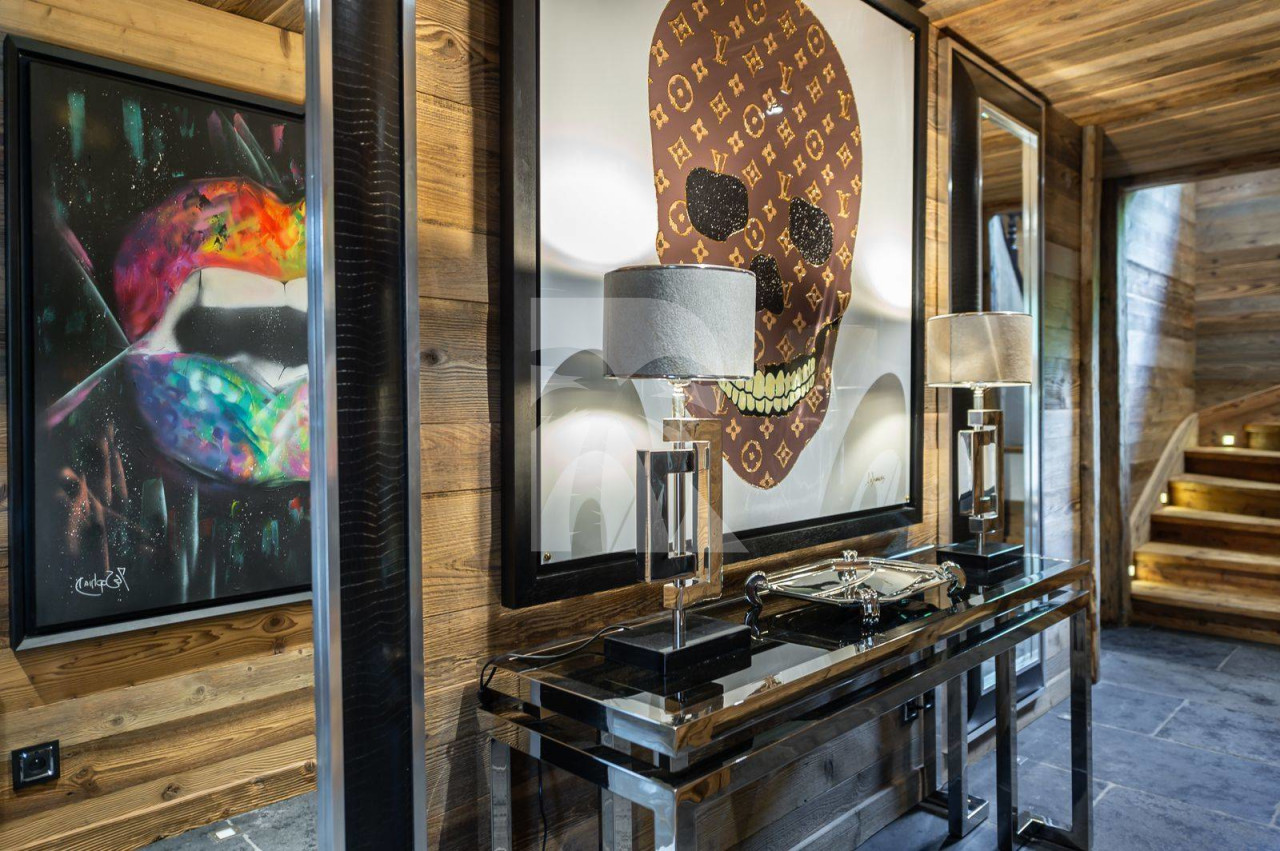 villa in Megève : Rent this exceptional chalet in Megeve Center. - Photo 11