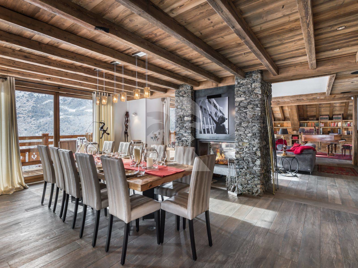 villa in Méribel : Rent the most beautiful in Méribel village perfect for a family winter holiday - Photo 8
