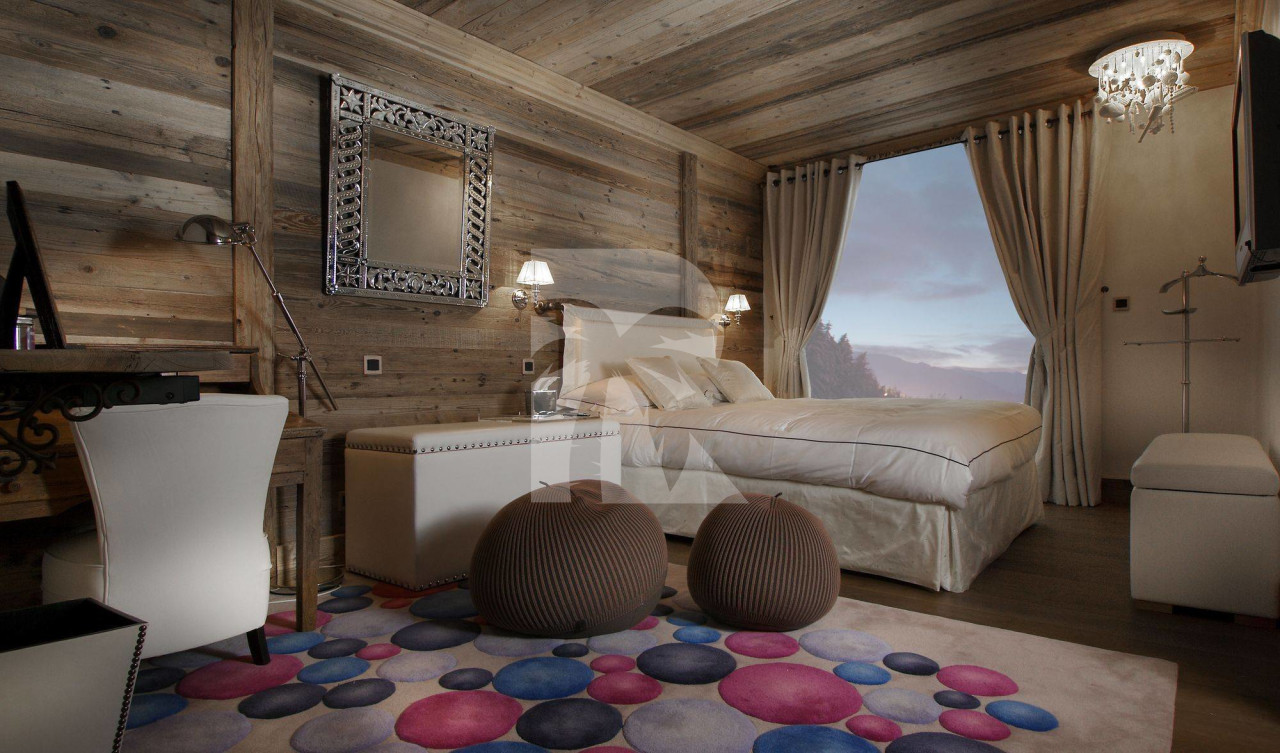 villa in Courchevel : Rent a700 sqm chalet in Courchevel 1850 with a Wonderful Mountain View. - Photo 11