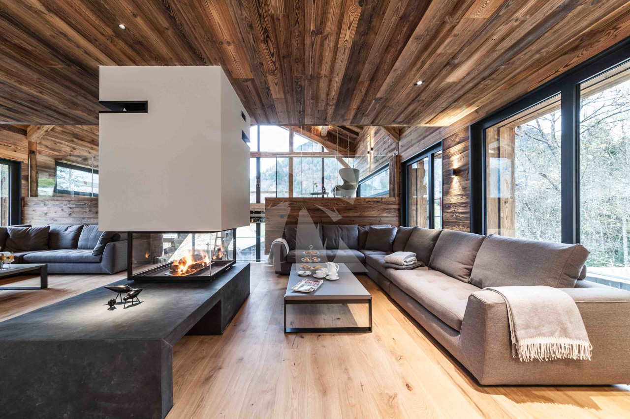 villa in Morzine : Rent an amazing chalet with Indoor-Outdoor swimming pool - Photo 2
