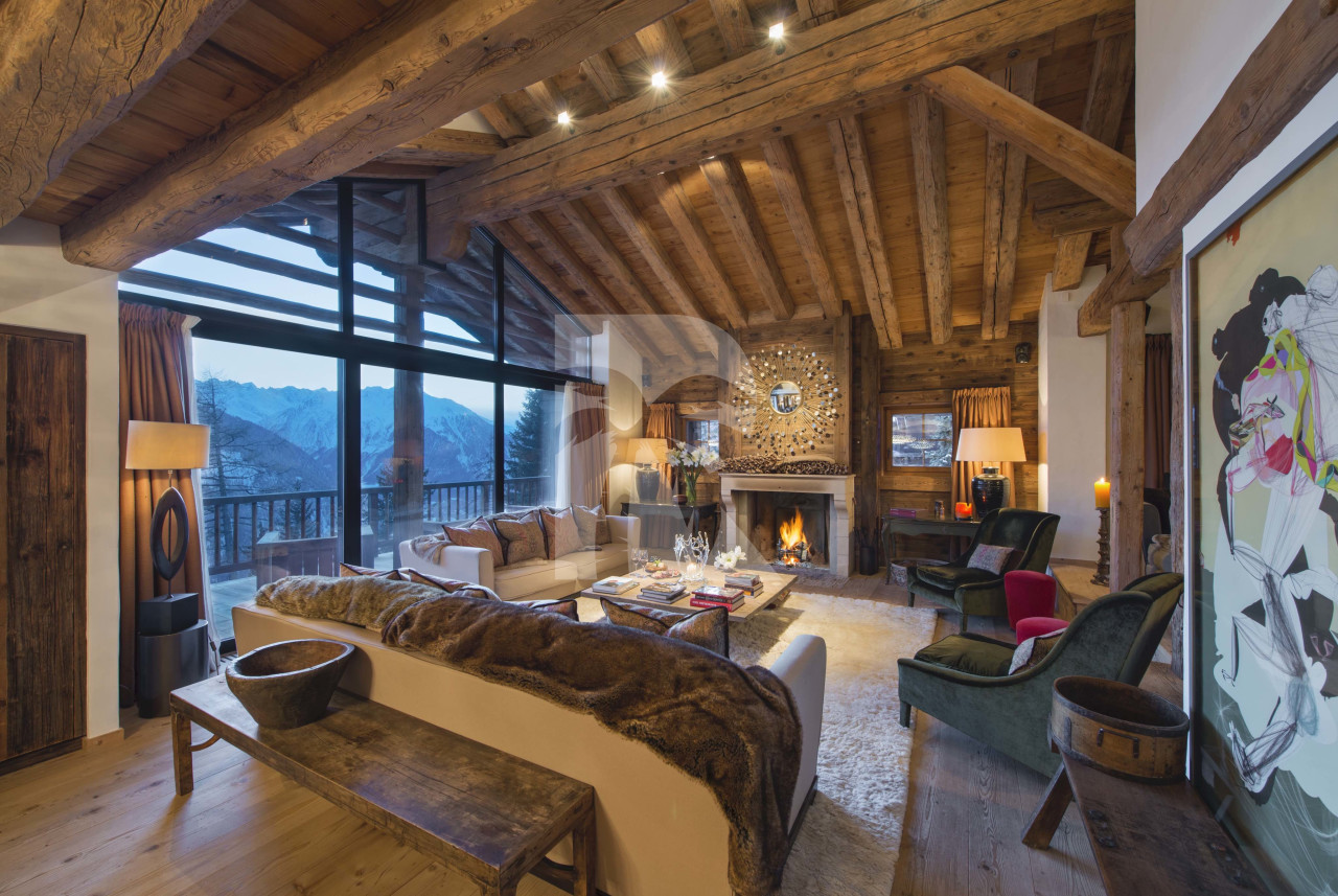 villa in Verbier : Rent this impressive luxury Verbier in the heart of the village - Photo 8