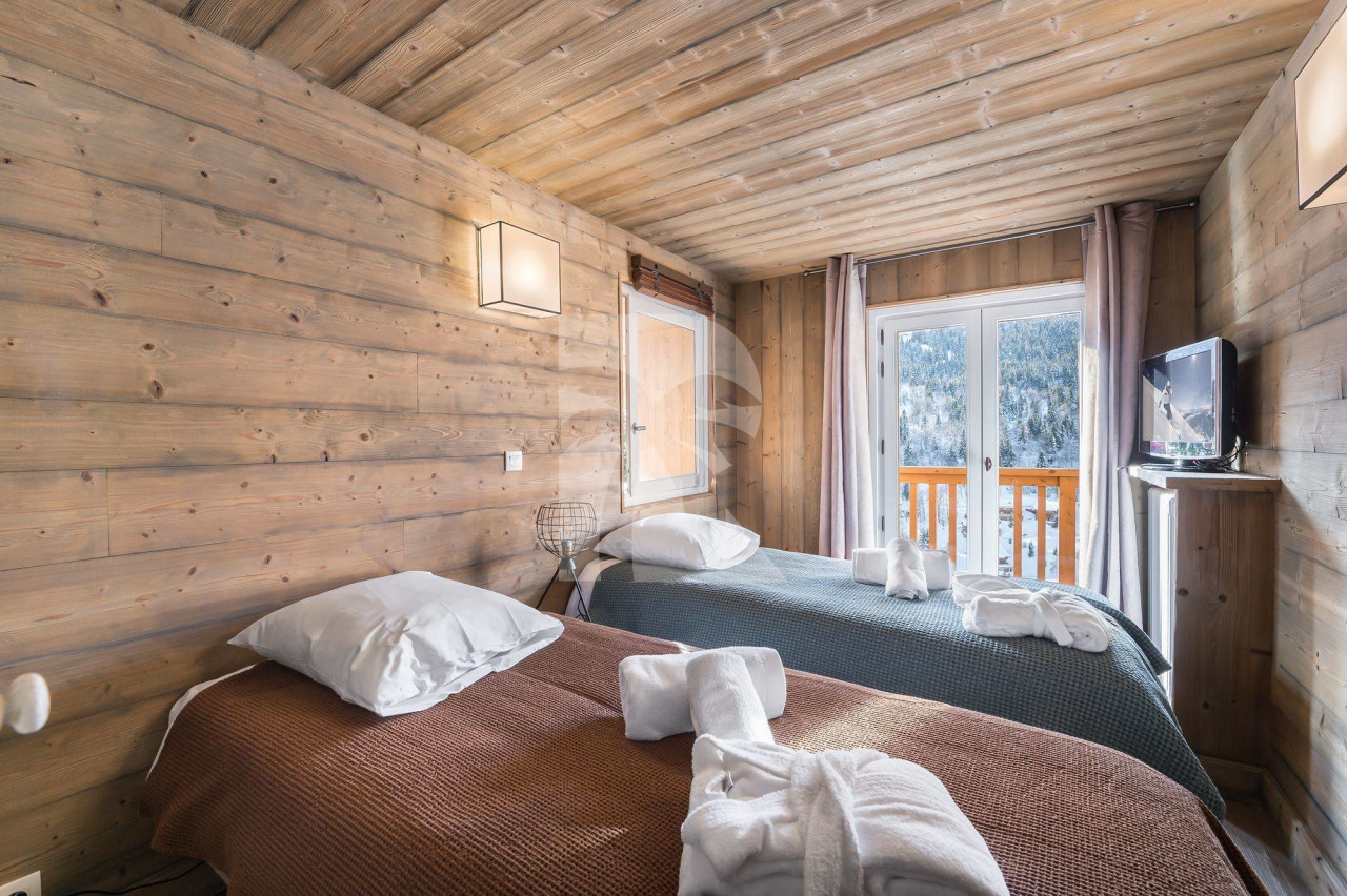 villa in Méribel : Rent this brand new chalet at 220m from the slopes - Photo 12