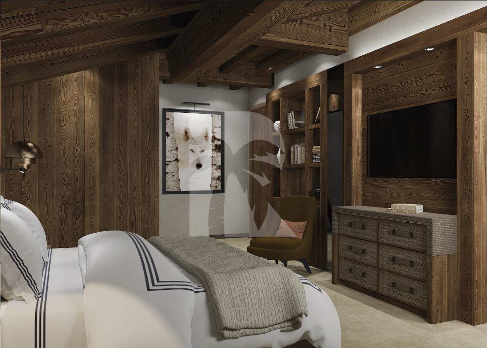 villa in Megève : Rent this 5 luxury bedrooms chalet in Mont d'arbors - Photo 8