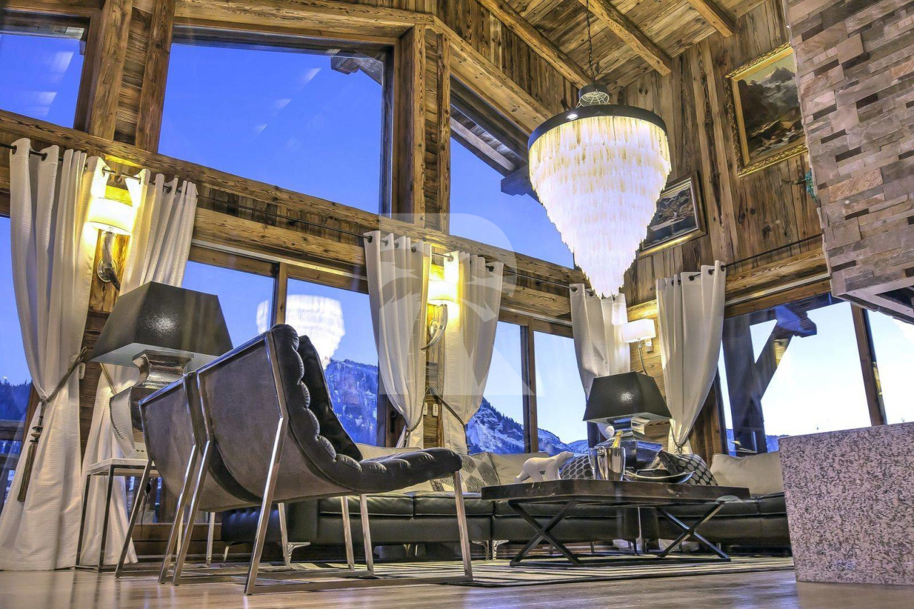 villa in Megève : Rent this ultimate luxury chalet in Mont d'Arbois, walking distance to Megeve. - Photo 5