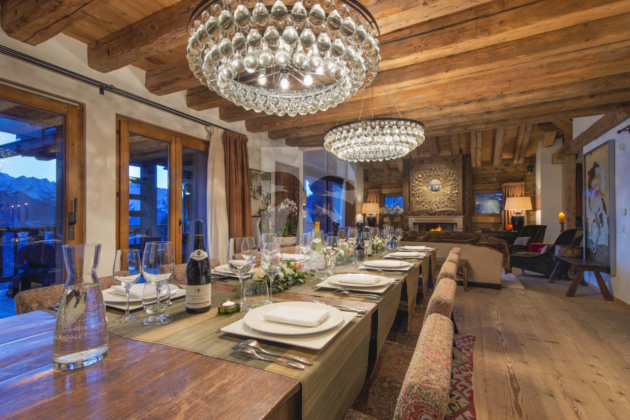 villa in Verbier : Rent this impressive luxury Verbier in the heart of the village - Photo 5