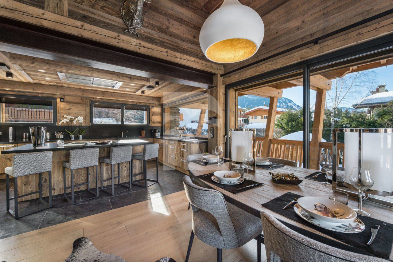 villa in Megève : Rent this exceptional chalet in Megeve Center. - Photo 9