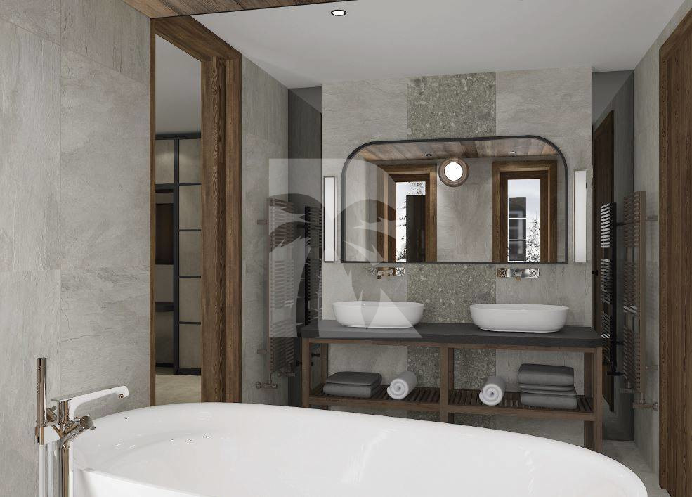 villa in Megève : Rent this 5 luxury bedrooms chalet in Mont d'arbors - Photo 10