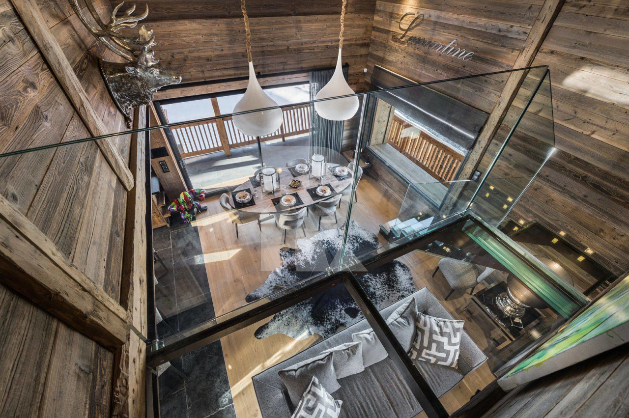 villa in Megève : Rent this exceptional chalet in Megeve Center. - Photo 5