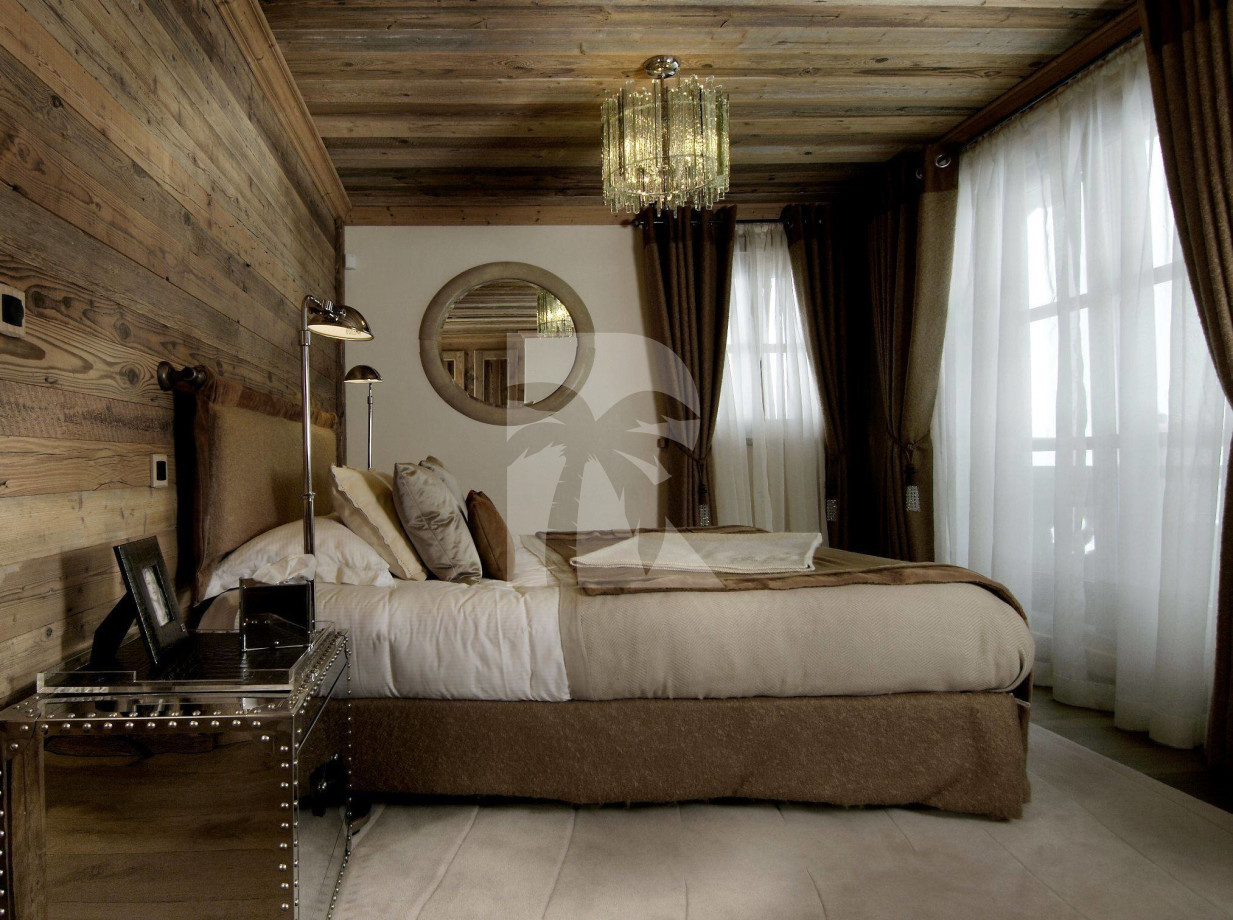 villa in Courchevel : Rent a700 sqm chalet in Courchevel 1850 with a Wonderful Mountain View. - Photo 7
