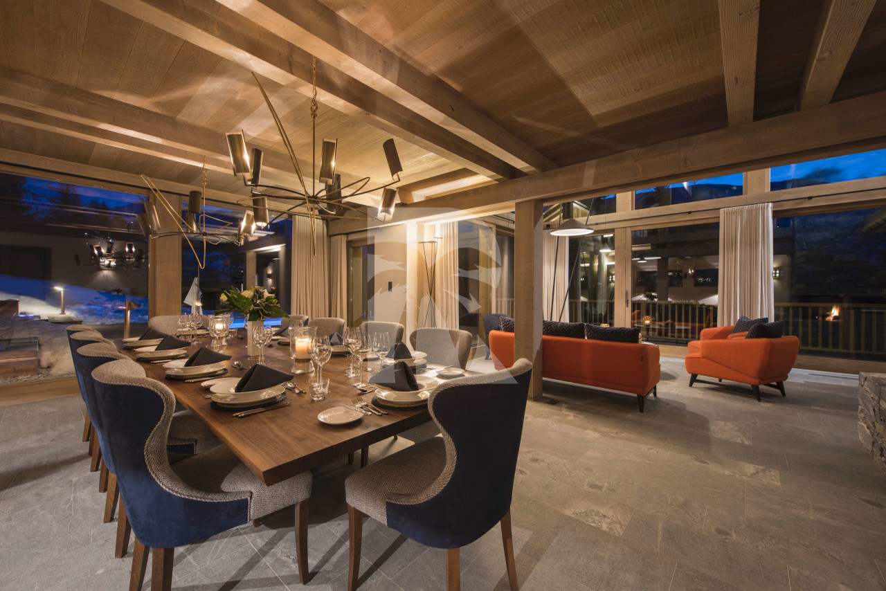 villa in Méribel : Rent one of the most luxury chalet in Meribel - Photo 4