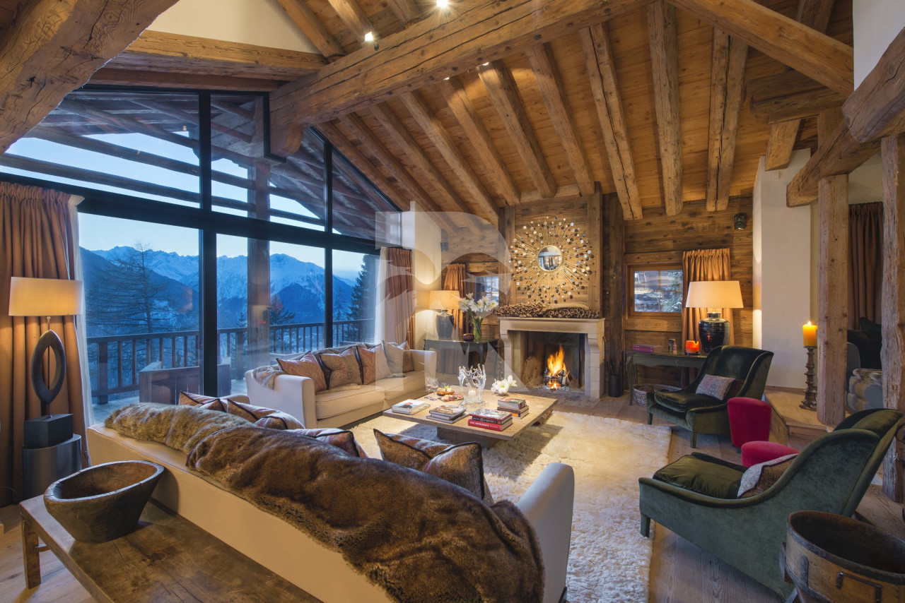 villa in Verbier : Rent this impressive luxury Verbier in the heart of the village - Photo 7