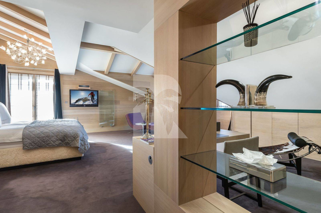 villa in Courchevel : Rent one of the most beautiful chalet in Courchevel Moriond 1650 - Photo 9