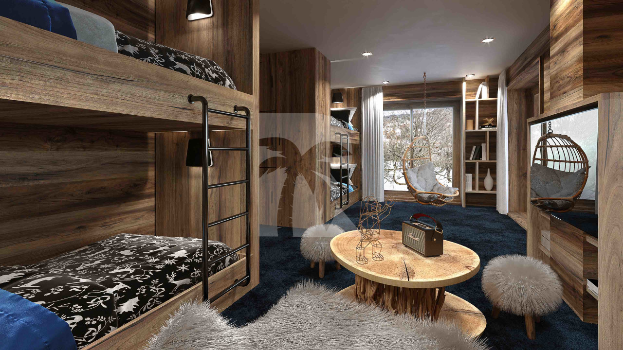 villa in Méribel : Rent this luxury Ski in/ski out Chalet in Méribel - Photo 5
