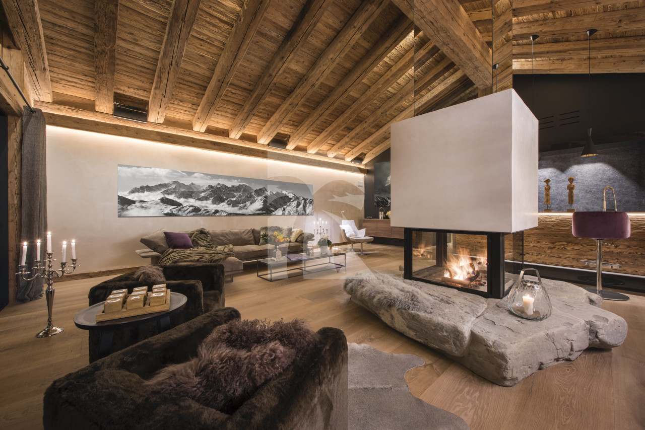 villa in Zermatt : Rent a luxury chalet with a perfect location in Zermatt - Photo 1