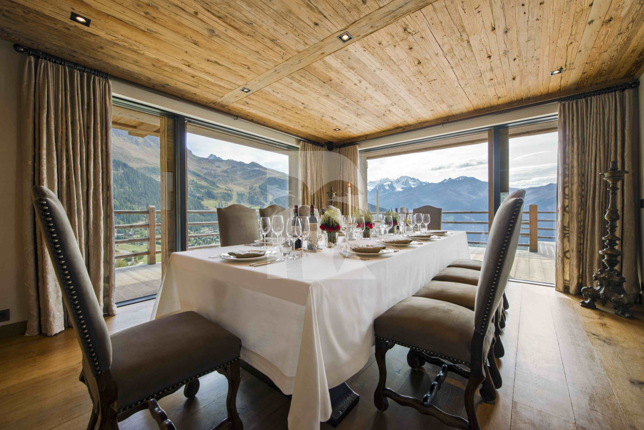 villa in Verbier : Rent estate comprised of 2 luxury chalets in Verbier with spa as well as a chalet for staff - Photo 7