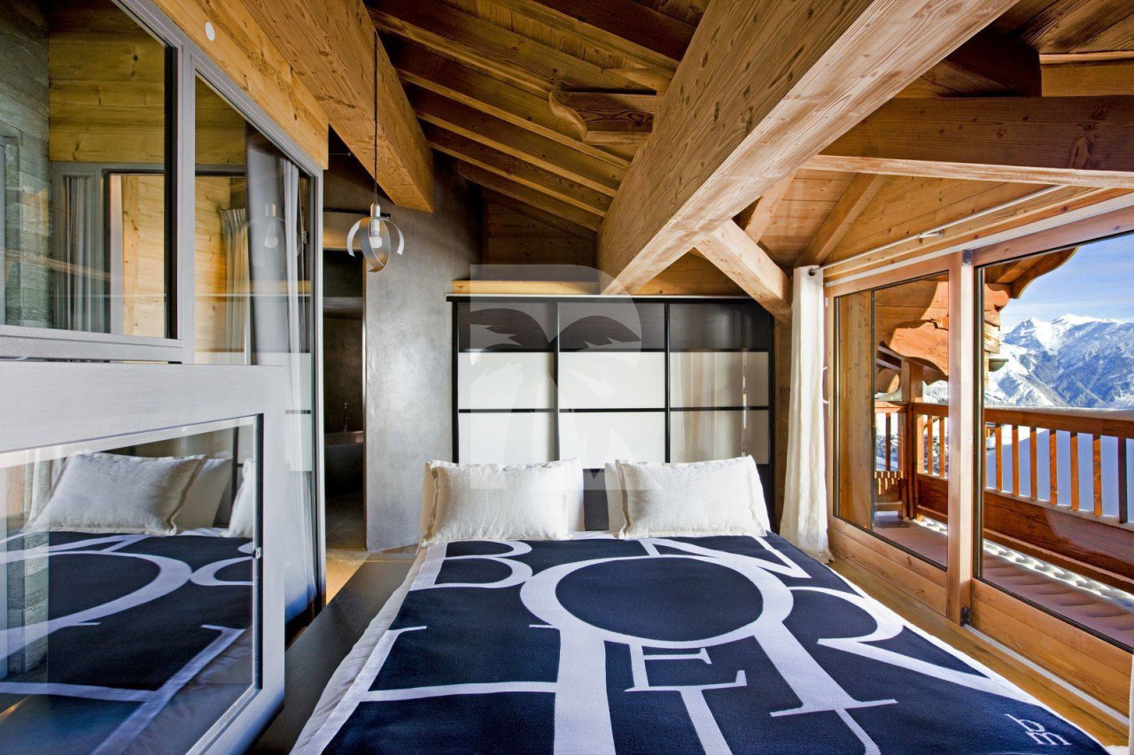 villa in Courchevel : Rent a Ski in / ski out Chalet on Pralong slopes. - Photo 8