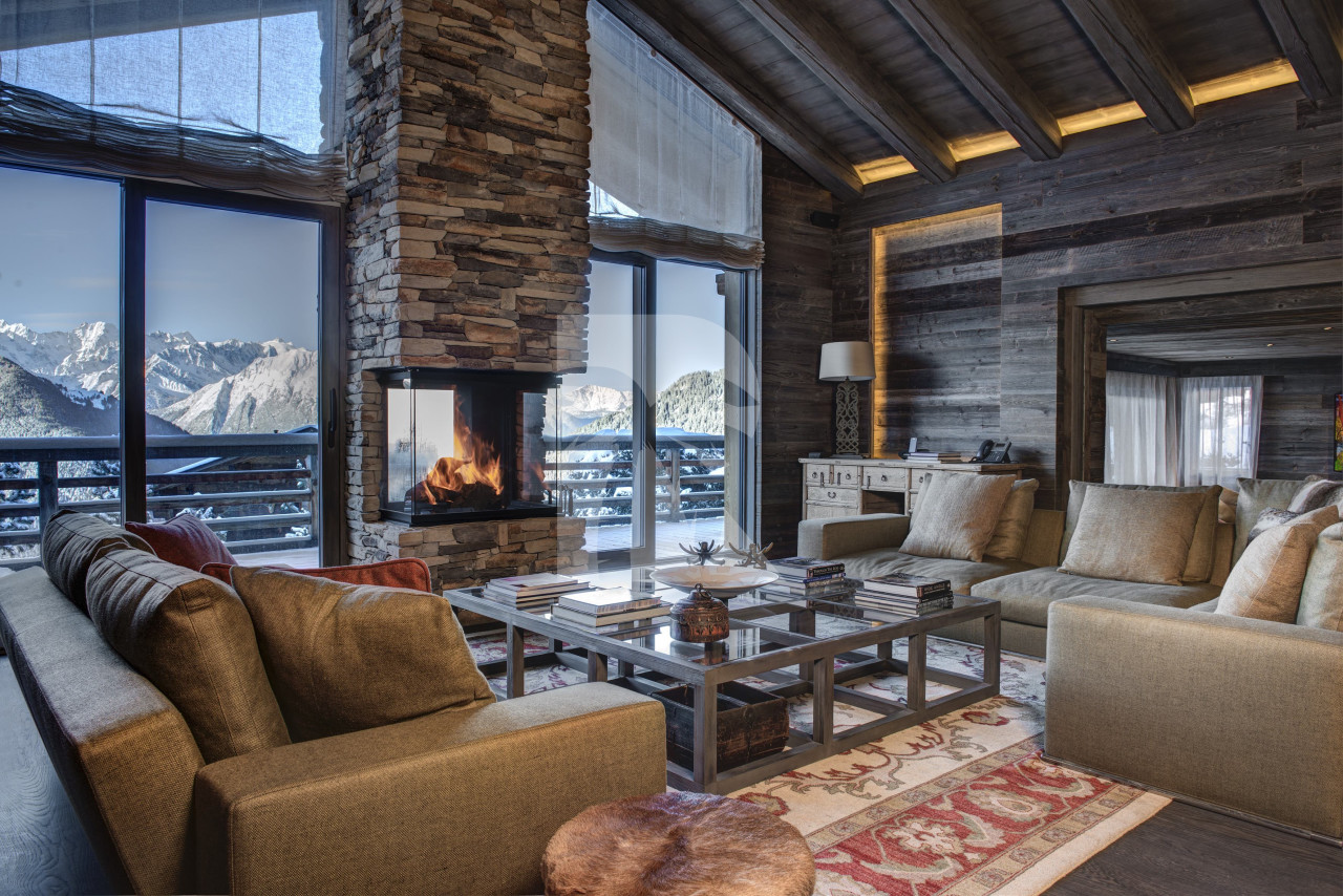 villa in Verbier : Rent a luxury high end Chalet in Verbier, 900sqm, 8 bedrooms - Photo 2