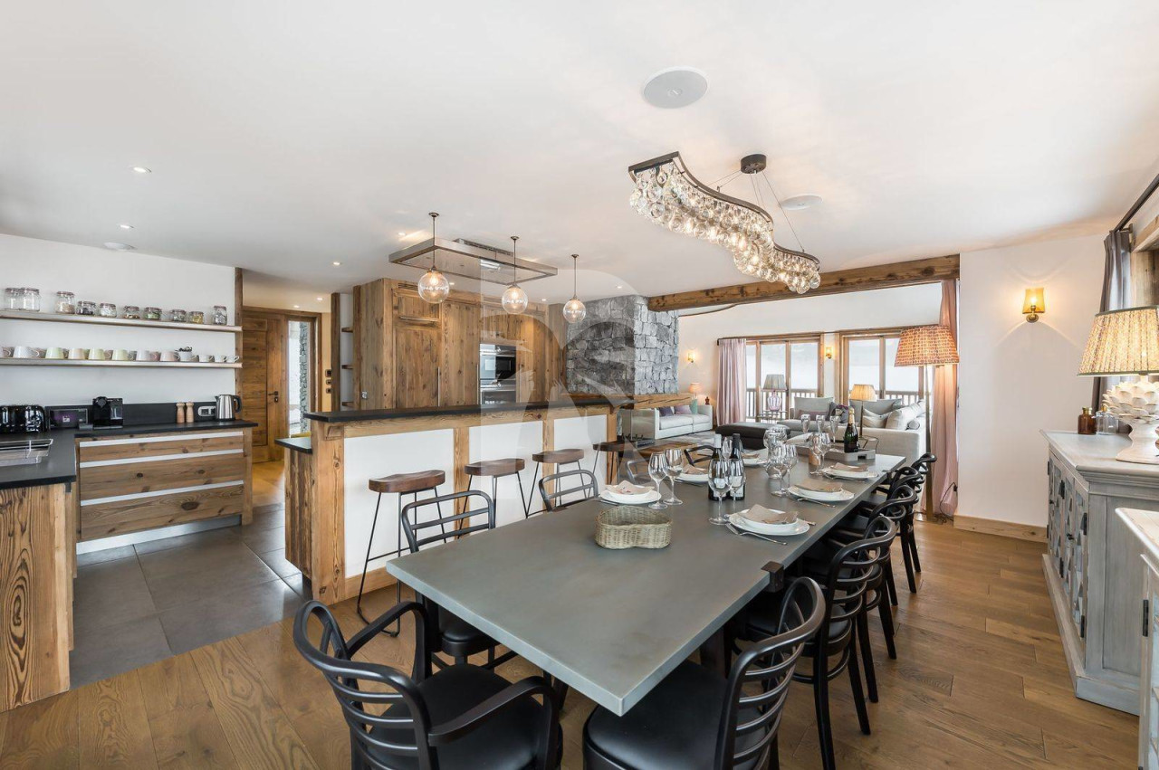 villa in Courchevel : Rent this brand new chalet with a great location in Courchevel Moriond 1650 - Photo 5