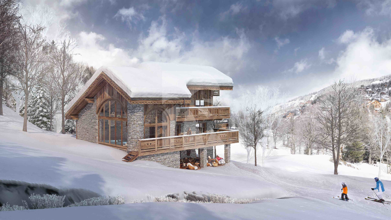 villa in Méribel : Rent this luxury Ski in/ski out Chalet in Méribel - Photo 0