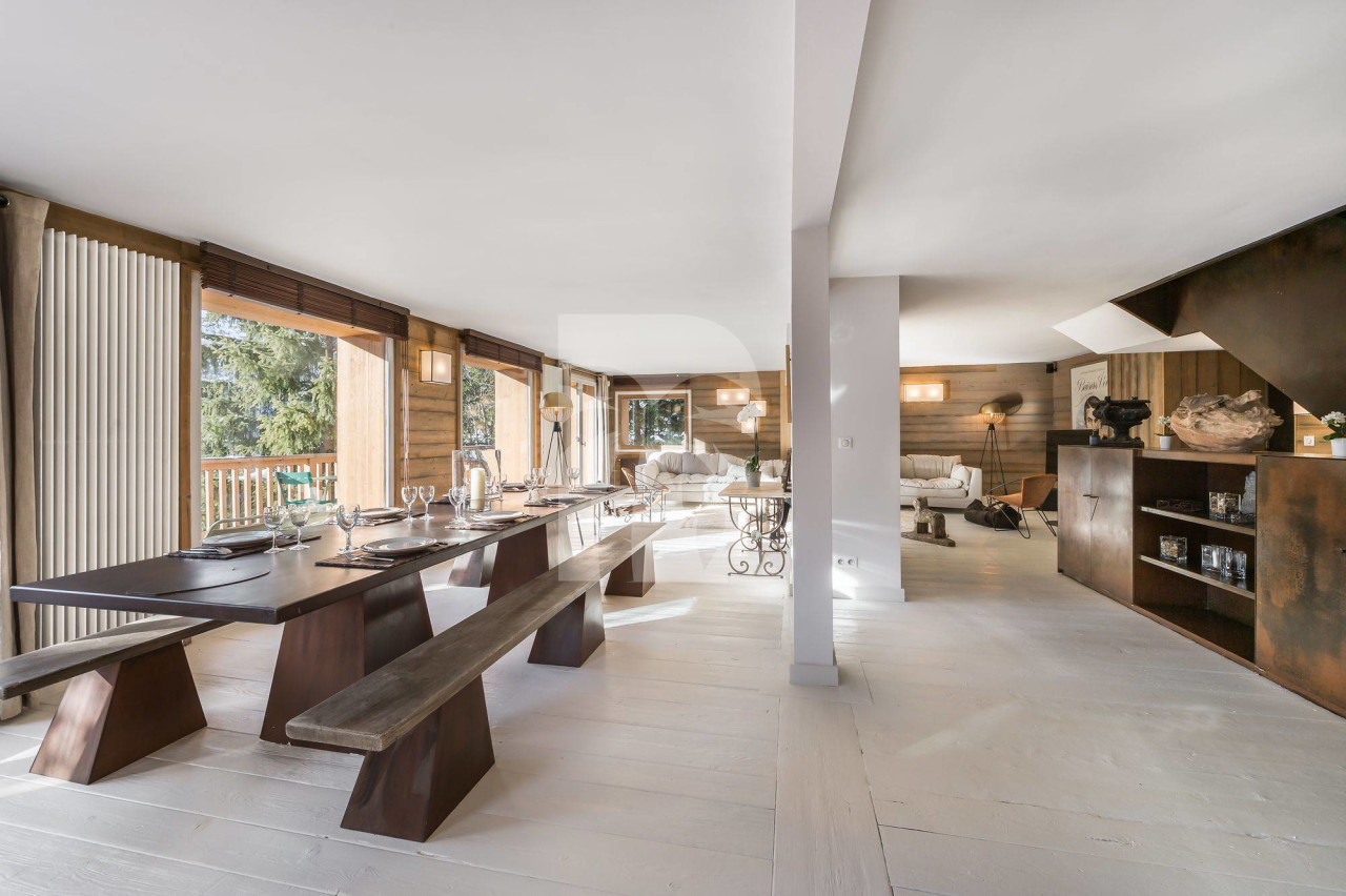 villa in Méribel : Rent this brand new chalet at 220m from the slopes - Photo 4