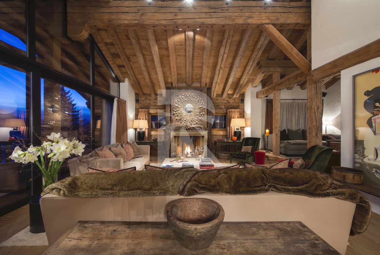 villa in Verbier : Rent this impressive luxury Verbier in the heart of the village - Photo 2