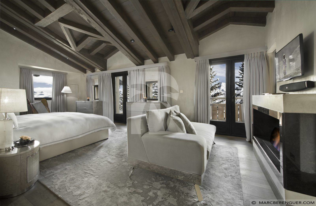 villa in Courchevel : Rent this 8 bedrooms luxury chalet in Nogentil Courchevel 1850 - Photo 7