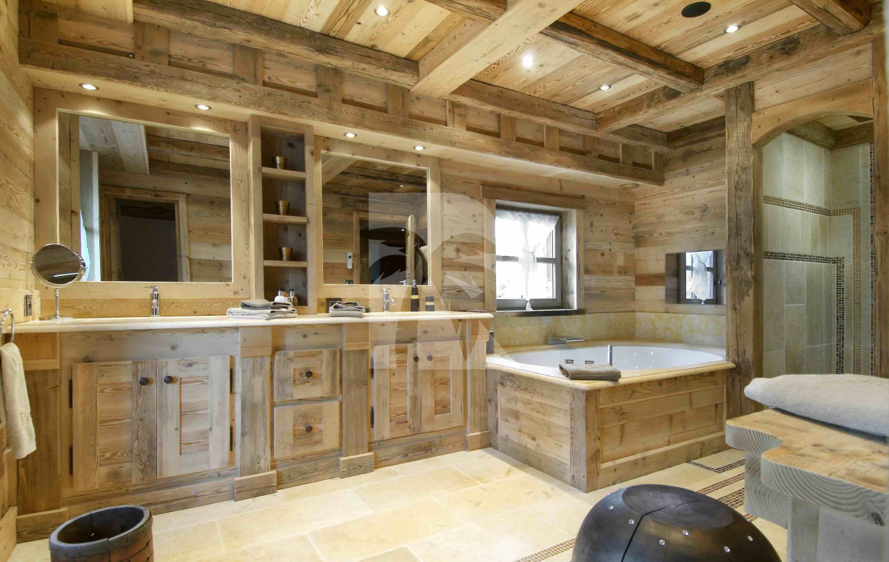 villa in Courchevel : Rent this exceptional luxury chalet of 800 sqm in Nogentil - Photo 11