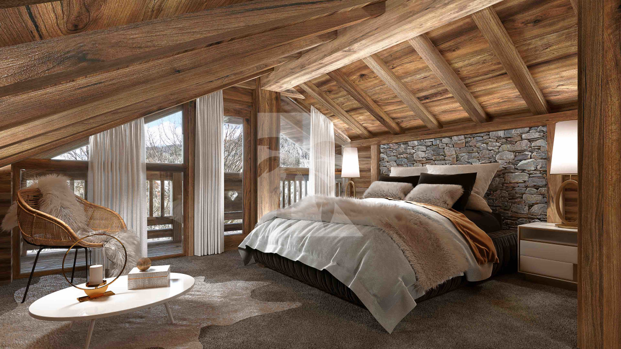 villa in Méribel : Rent this luxury Ski in/ski out Chalet in Méribel - Photo 4