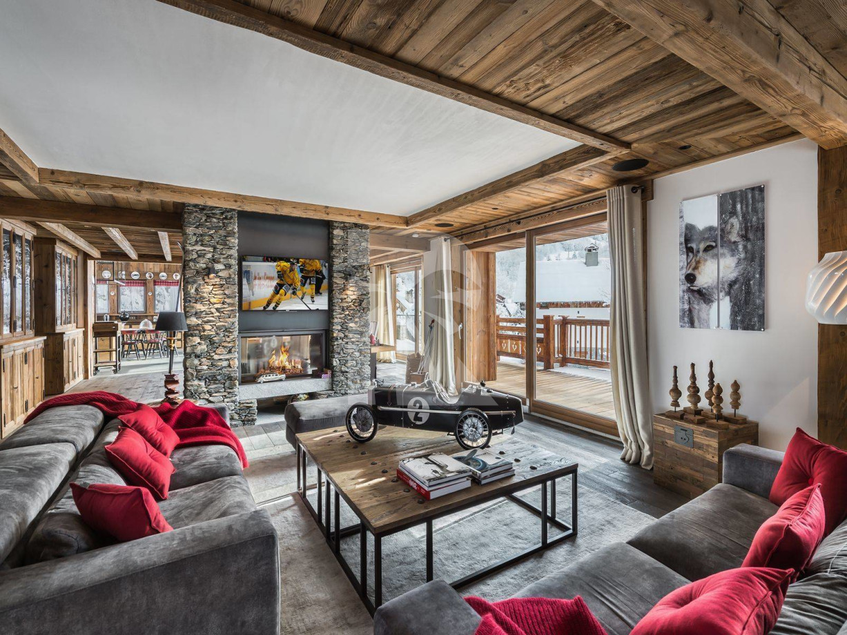 villa in Méribel : Rent the most beautiful in Méribel village perfect for a family winter holiday - Photo 0