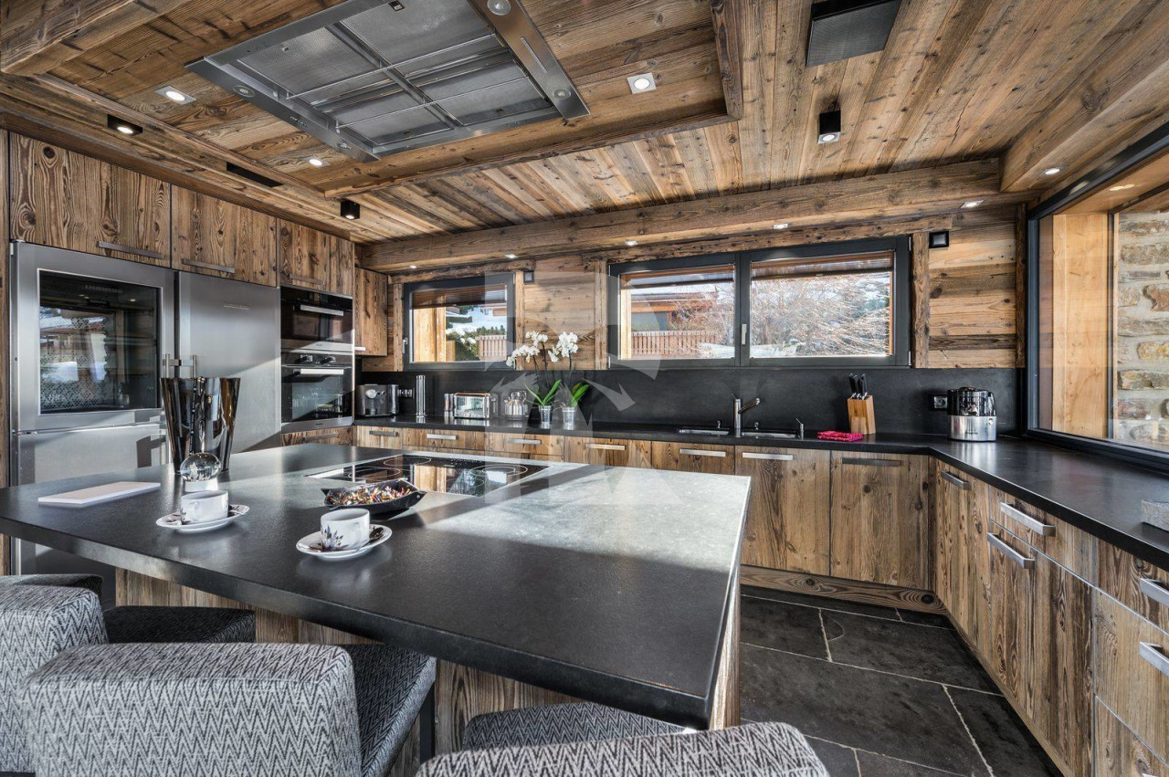 villa in Megève : Rent this exceptional chalet in Megeve Center. - Photo 8