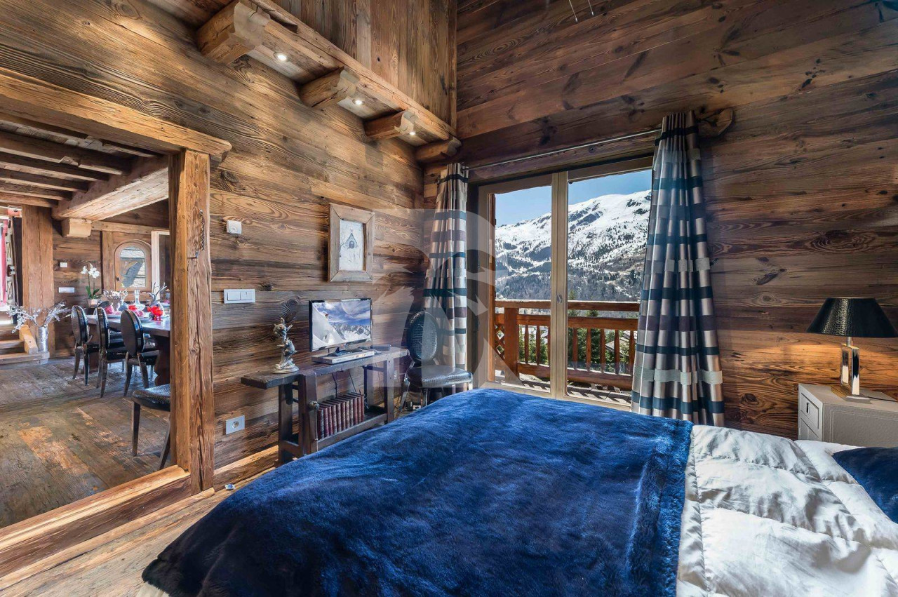 villa in Méribel : Rent this authentic chalet in Méribel Village with a lovely spa - Photo 12