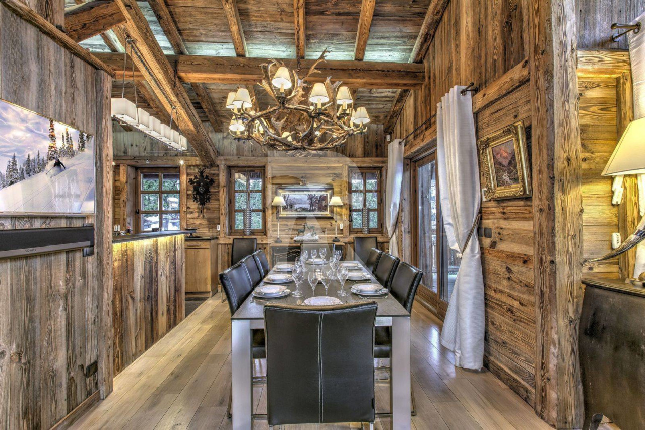 villa in Megève : Rent this ultimate luxury chalet in Mont d'Arbois, walking distance to Megeve. - Photo 6