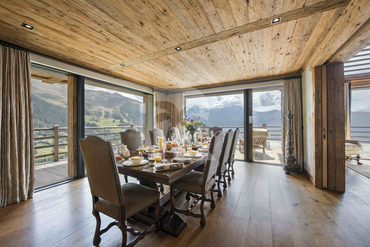 villa in Verbier : Rent estate comprised of 2 luxury chalets in Verbier with spa as well as a chalet for staff - Photo 6