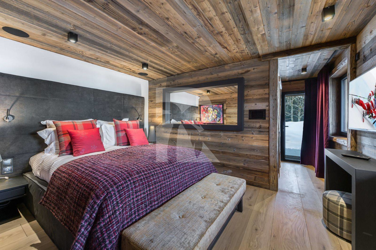 villa in Megève : Rent this exceptional chalet in Megeve Center. - Photo 12