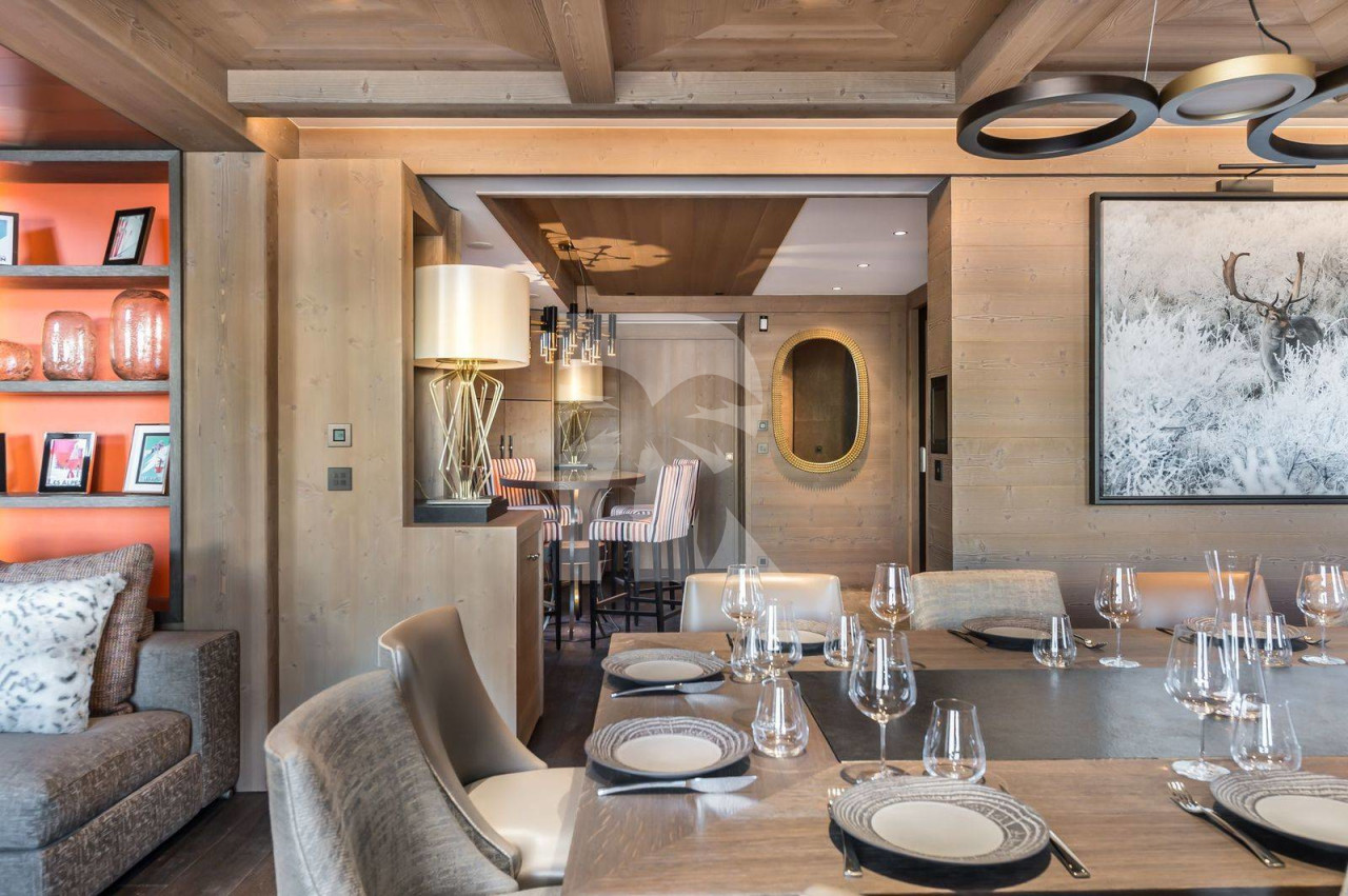 villa in Courchevel : Rent a brand new chalet of 900 sqm located in Courchevel 1850 - Photo 6