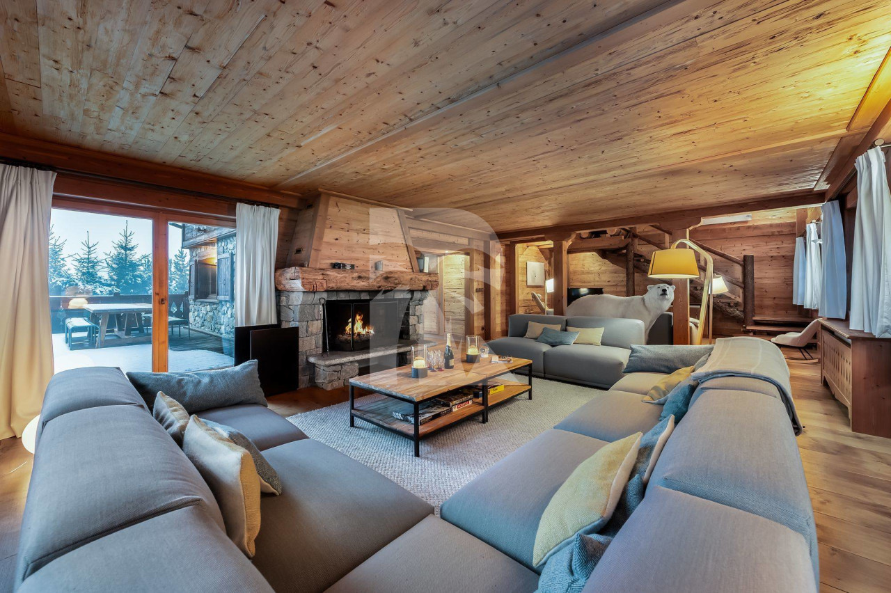 villa in Meribel : Rent this chalet located in Mussillon, close to the slopes. - Photo 2