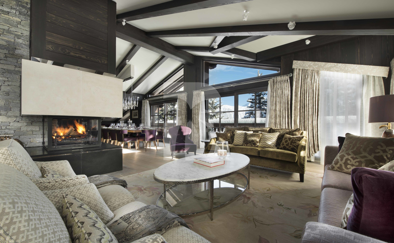 villa in Courchevel : Rent this luxurious 6 bedrooms chalet in Nogentil area, ski in/ ski out. - Photo 1