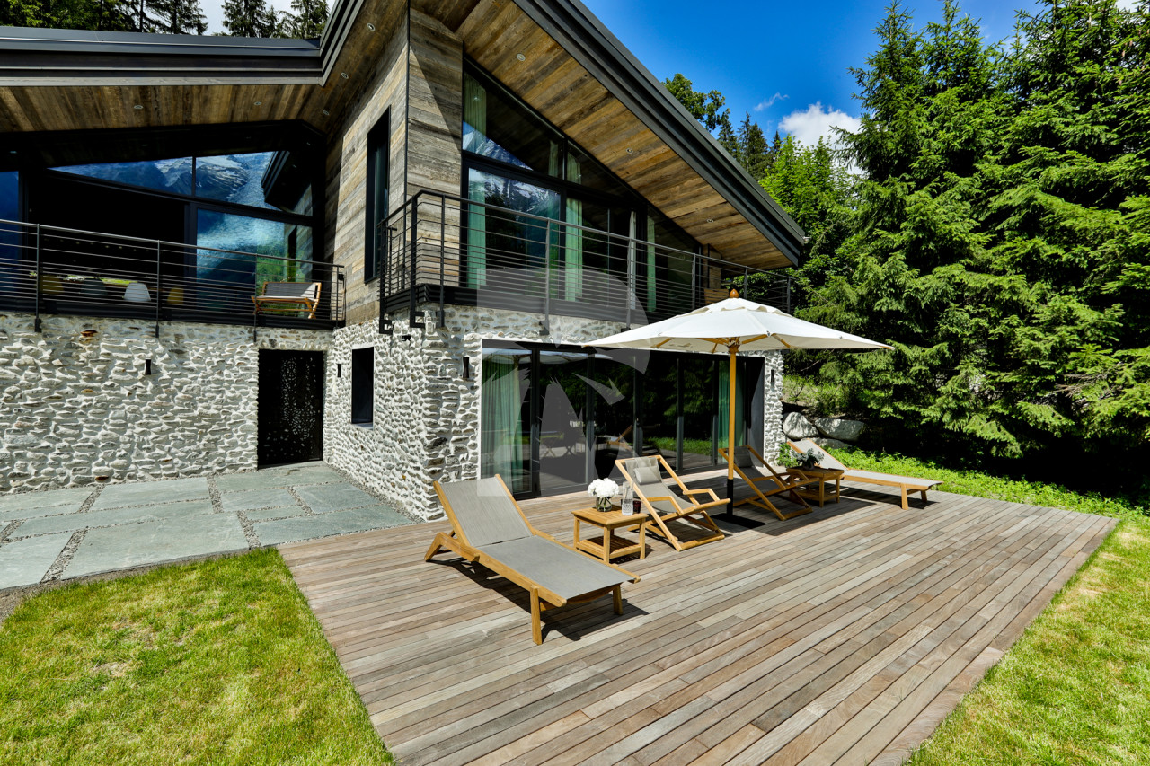 villa in Chamonix : Rent this very modern chalet with stunning views - Photo 11