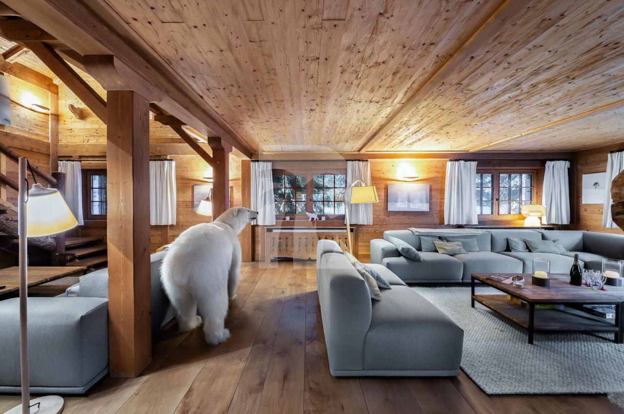 villa in Meribel : Rent this chalet located in Mussillon, close to the slopes. - Photo 4