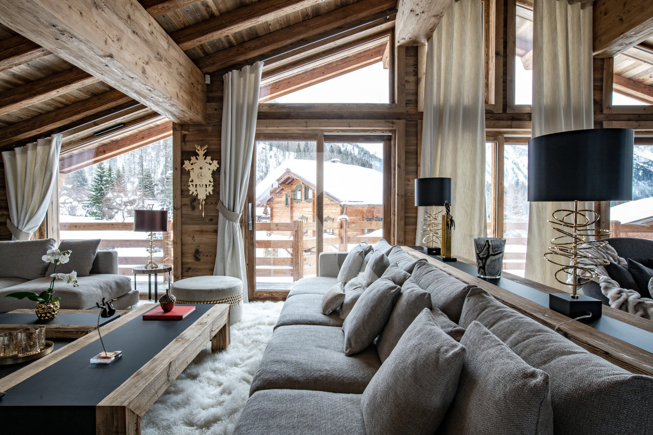 villa in Chamonix : Rent this luxurious chalet with indoor swimming pool with a high level of comfort. - Photo 6