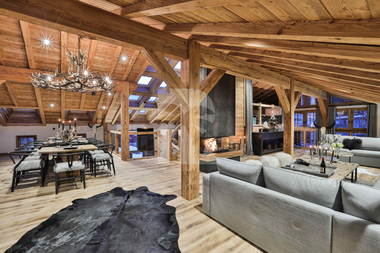 villa in Chamonix : Rent this chalet perfect for large group of 22 guests in Les Tines. - Photo 6