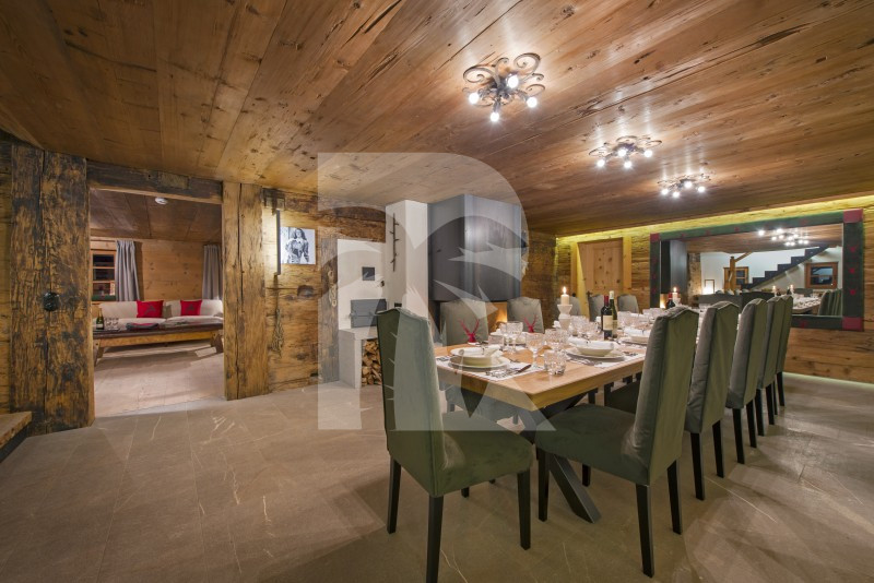 villa in Lech : Rent enchanting chalet with spa, sine cellar and cinema room in Lech, Austria - Photo 3
