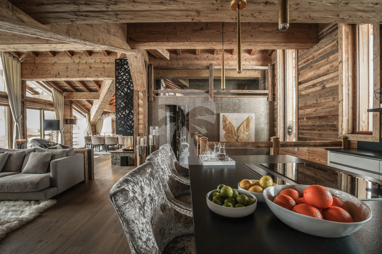 villa in Chamonix : Rent this luxurious chalet with indoor swimming pool with a high level of comfort. - Photo 5