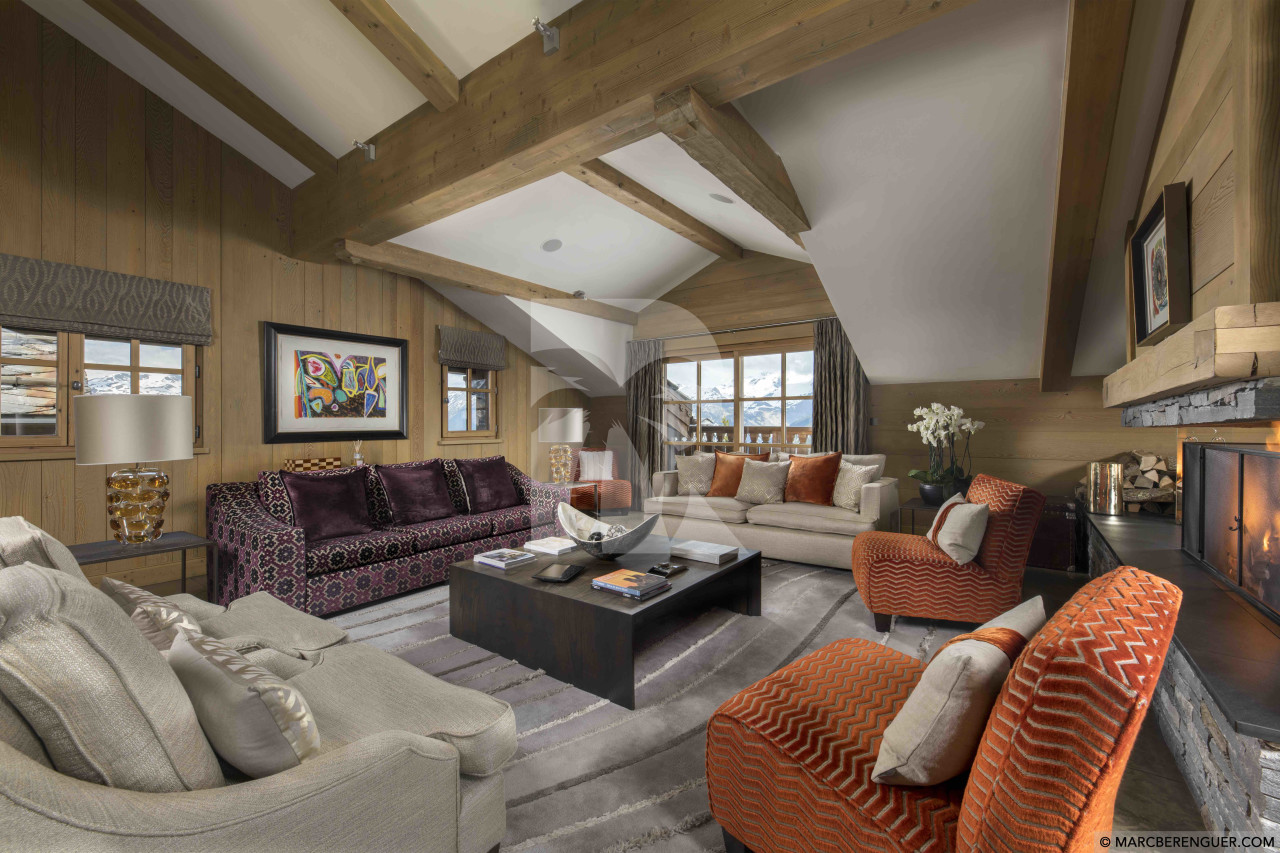 villa in Courchevel : Rent this wonderful 6 bedrooms chalet in Bellecôte area fully staffed. - Photo 6